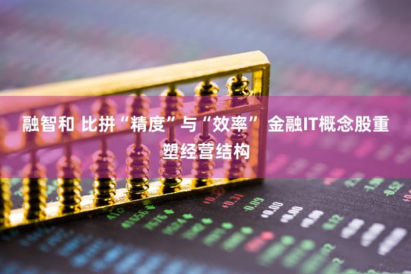 融智和 比拼“精度”与“效率” 金融IT概念股重塑经营结构